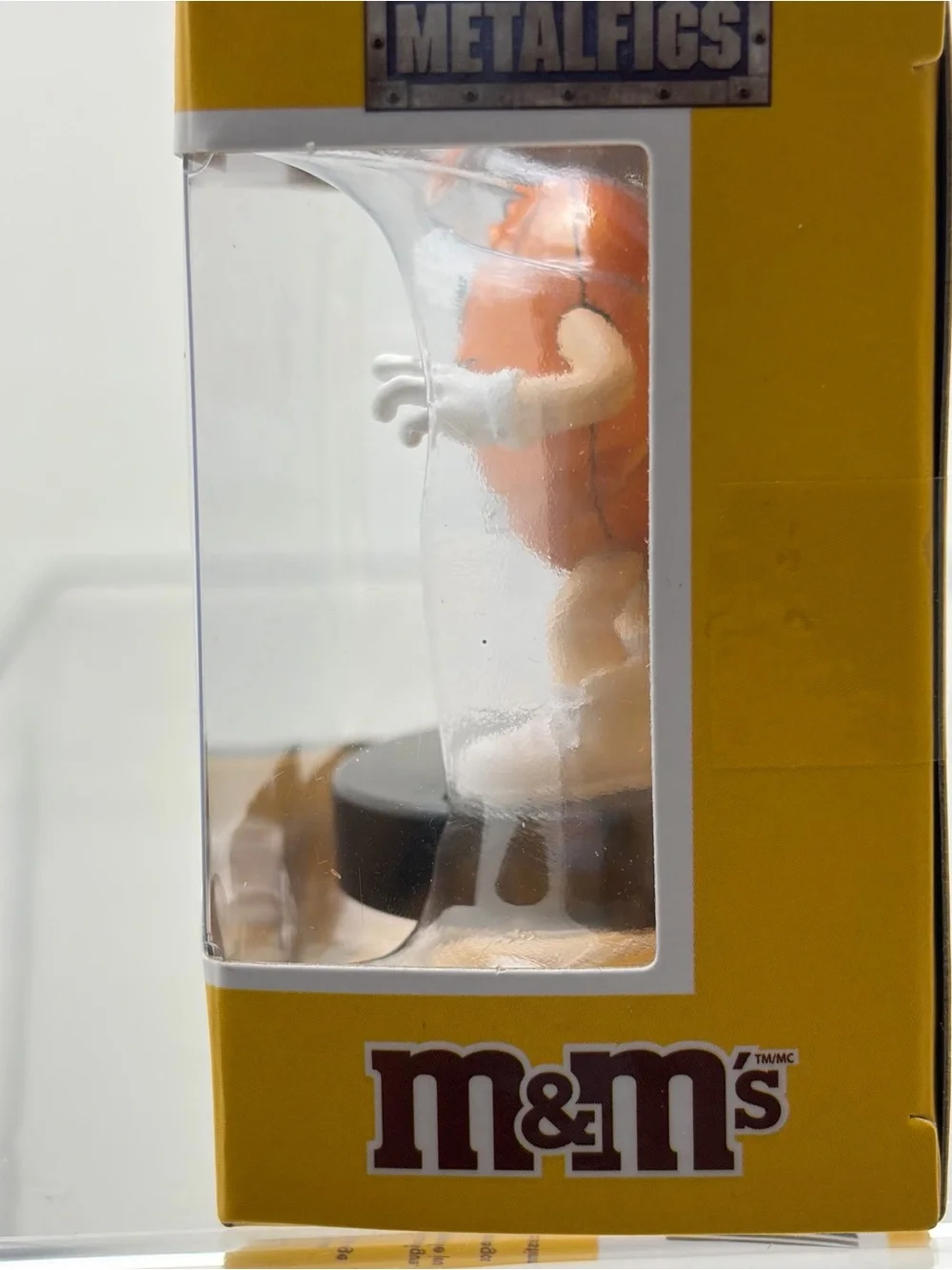 ⁠Jada Toys M&M's Orange Character MetalFigs Die-Cast Metal Figure Collectible⁠